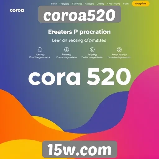 Principais recursos e funcionalidades do site coroa520